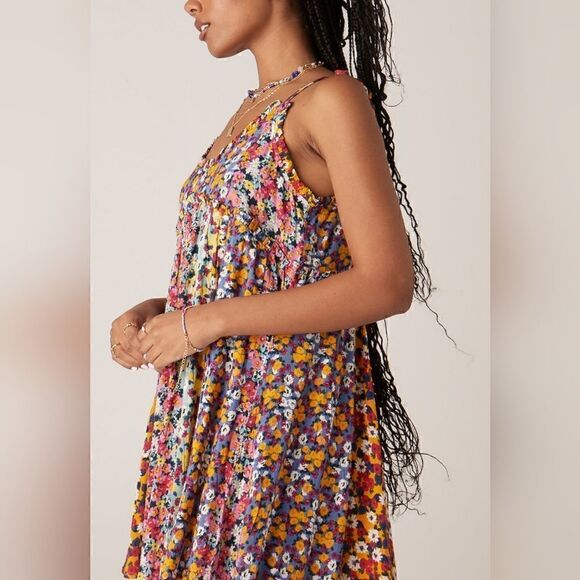 Patrons of Peace Floral Dress XS Coastal Cowgirl 90s Boho Romantic Gardencore - Picture 6 of 14